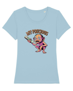 MY PRECIOUS - TELECOMANDA NETFLIX / TV Tricou mânecă scurtă guler larg fitted Damă Expresser