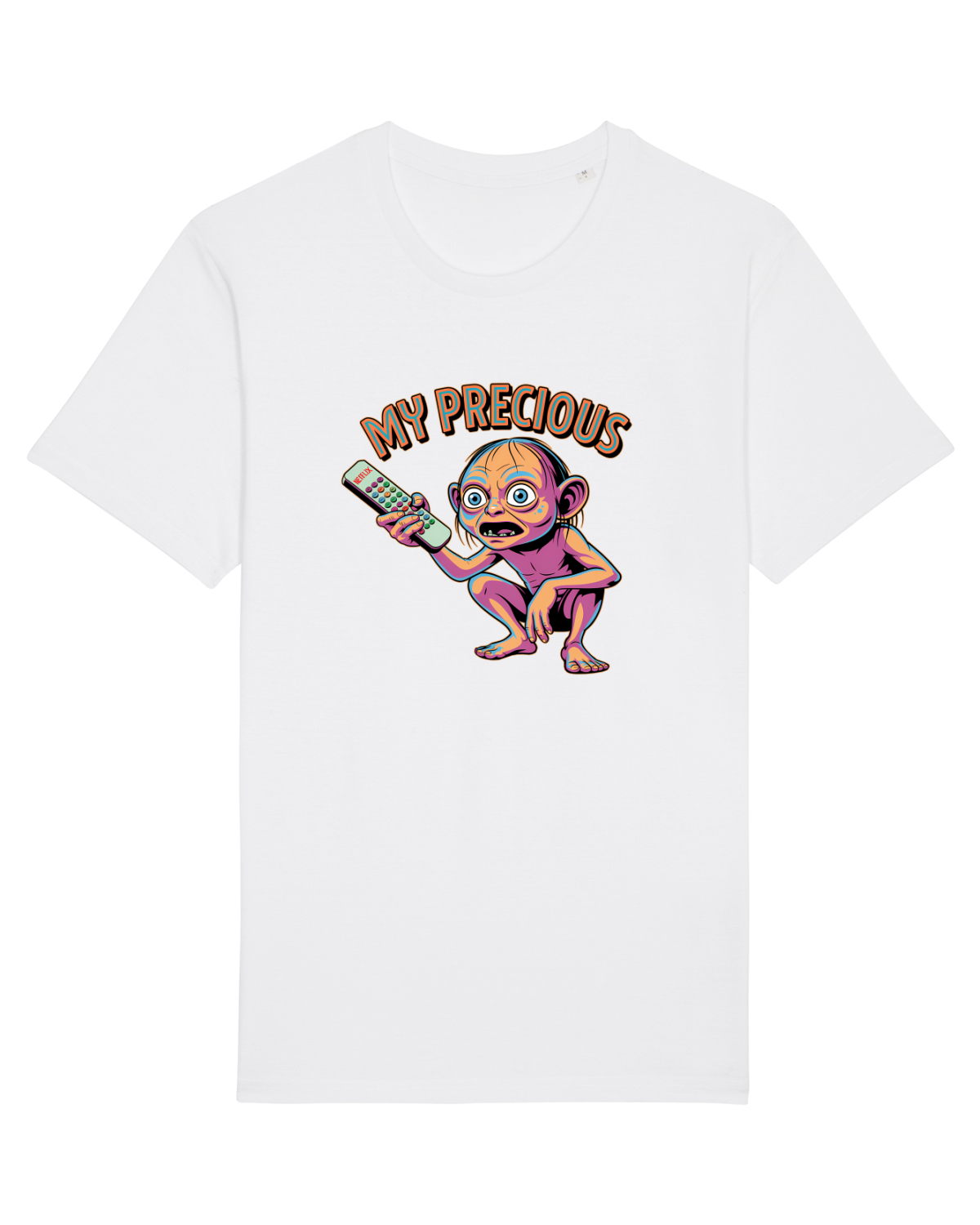 Tricou mânecă scurtă Unisex Rocker White