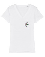 Hearts Desire Tricou mânecă scurtă guler V Damă Evoker