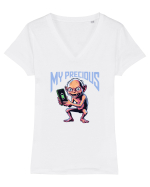 MY PRECIOUS - TELEFON / BATERIE FULL Tricou mânecă scurtă guler V Damă Evoker