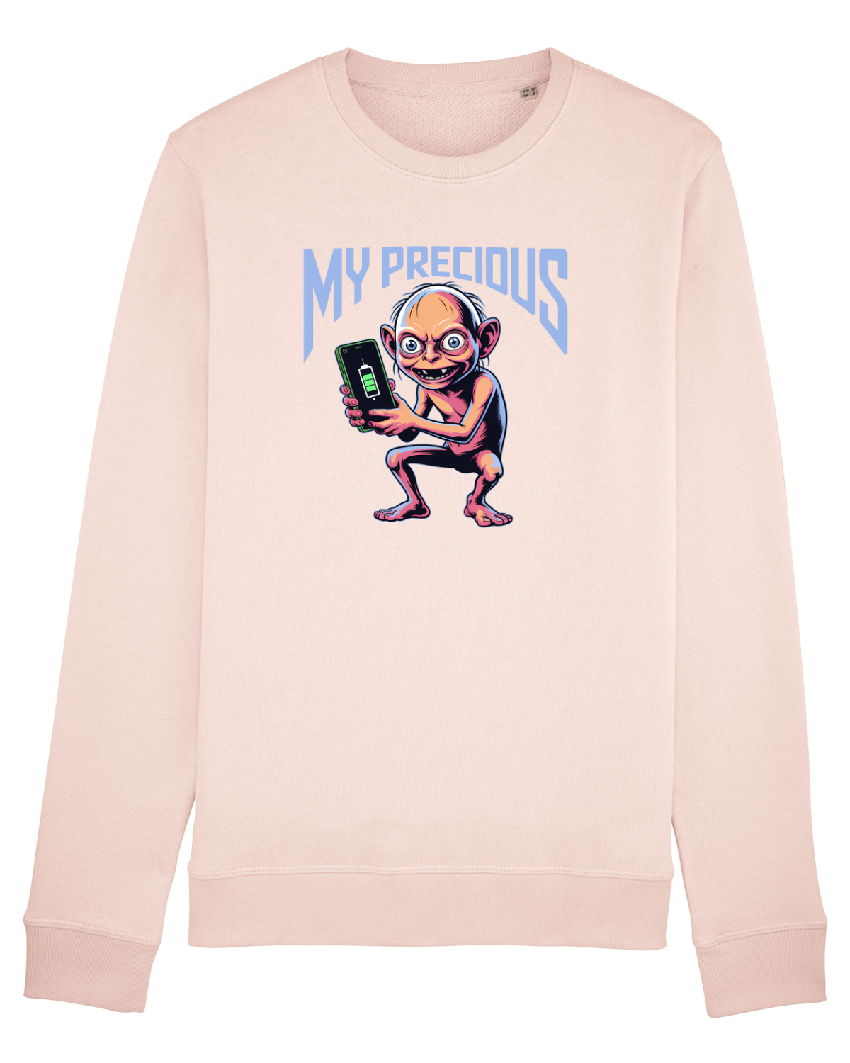 Bluză mânecă lungă Unisex Rise Candy Pink