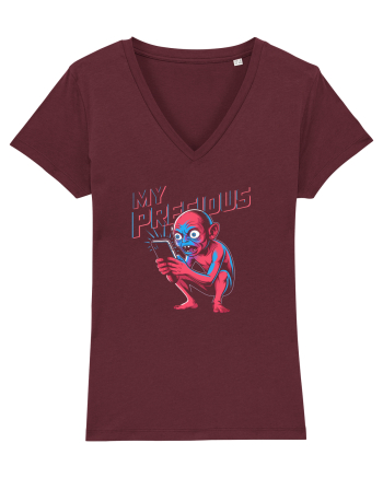 MY PRECIOUS - TELEFON /TIK TOK FACEBOOK INSTAGRAM Burgundy