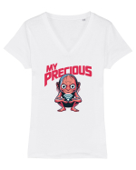 MY PRECIOUS - TELEFON /WI FI / INTERNET Tricou mânecă scurtă guler V Damă Evoker
