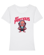MY PRECIOUS - TELEFON /WI FI / INTERNET Tricou mânecă scurtă guler larg fitted Damă Expresser