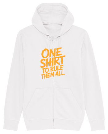 ONE SHIRT TO RULE THEM ALL - ONE RING TO RULE THEM ALL  White