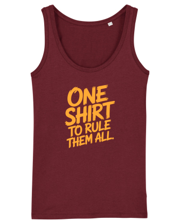 ONE SHIRT TO RULE THEM ALL - ONE RING TO RULE THEM ALL  Burgundy