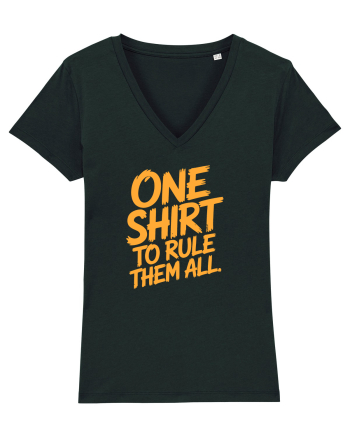 ONE SHIRT TO RULE THEM ALL - ONE RING TO RULE THEM ALL  Black