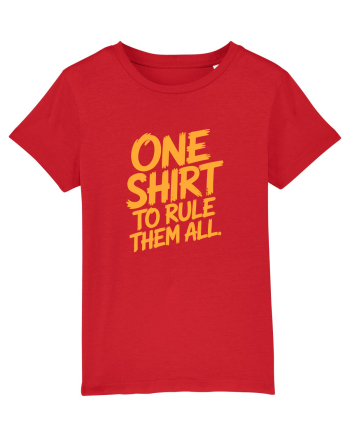 ONE SHIRT TO RULE THEM ALL - ONE RING TO RULE THEM ALL  Red