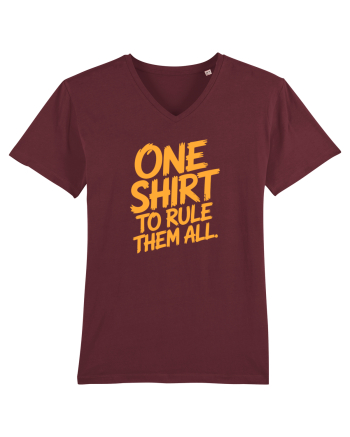 ONE SHIRT TO RULE THEM ALL - ONE RING TO RULE THEM ALL  Burgundy