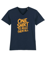 ONE SHIRT TO RULE THEM ALL - ONE RING TO RULE THEM ALL  Tricou mânecă scurtă guler V Bărbat Presenter