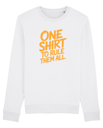 ONE SHIRT TO RULE THEM ALL - ONE RING TO RULE THEM ALL  White