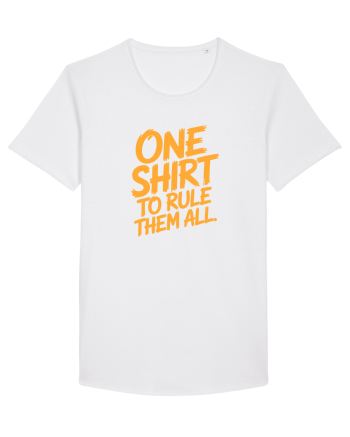 ONE SHIRT TO RULE THEM ALL - ONE RING TO RULE THEM ALL  White