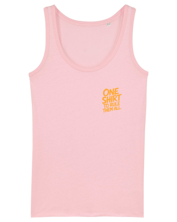 ONE SHIRT TO RULE THEM ALL - ONE RING TO RULE THEM ALL  lateral Cotton Pink