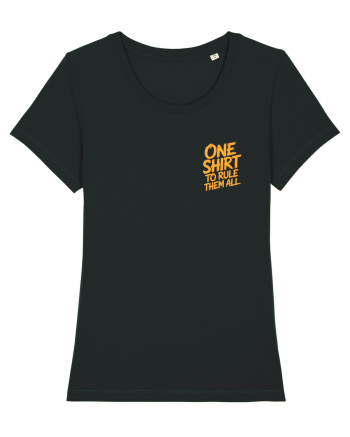 ONE SHIRT TO RULE THEM ALL - ONE RING TO RULE THEM ALL  lateral Black