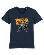 YOU SHALL NOT PASS! NU VEI TRECE! Tricou mânecă scurtă guler V Bărbat Presenter