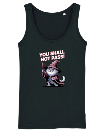 YOU SHALL NOT PASS! NU VEI TRECE! pisica protectoare Black