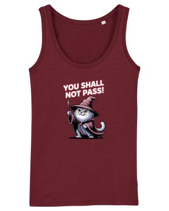 YOU SHALL NOT PASS! NU VEI TRECE! pisica protectoare Burgundy