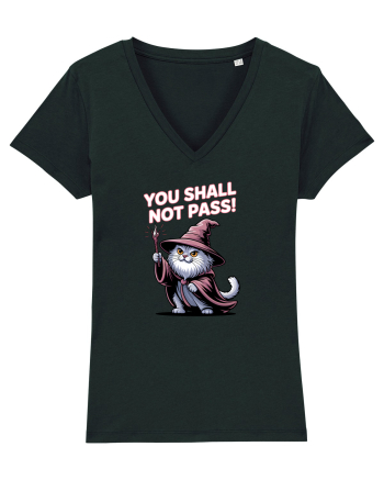 YOU SHALL NOT PASS! NU VEI TRECE! pisica protectoare Black