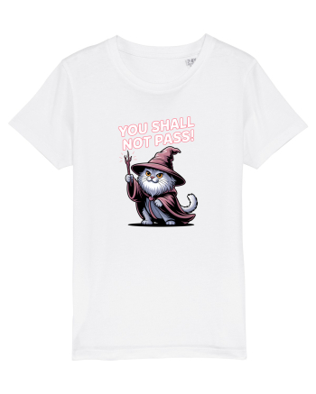 YOU SHALL NOT PASS! NU VEI TRECE! pisica protectoare White