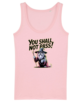 YOU SHALL NOT PASS! NU VEI TRECE! caine de paza / protectie Cotton Pink