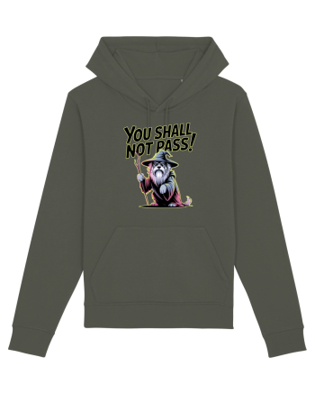 YOU SHALL NOT PASS! NU VEI TRECE! caine de paza / protectie Khaki