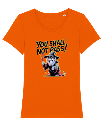 YOU SHALL NOT PASS! NU VEI TRECE! caine de paza / protectie Bright Orange