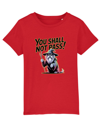 YOU SHALL NOT PASS! NU VEI TRECE! caine de paza / protectie Red