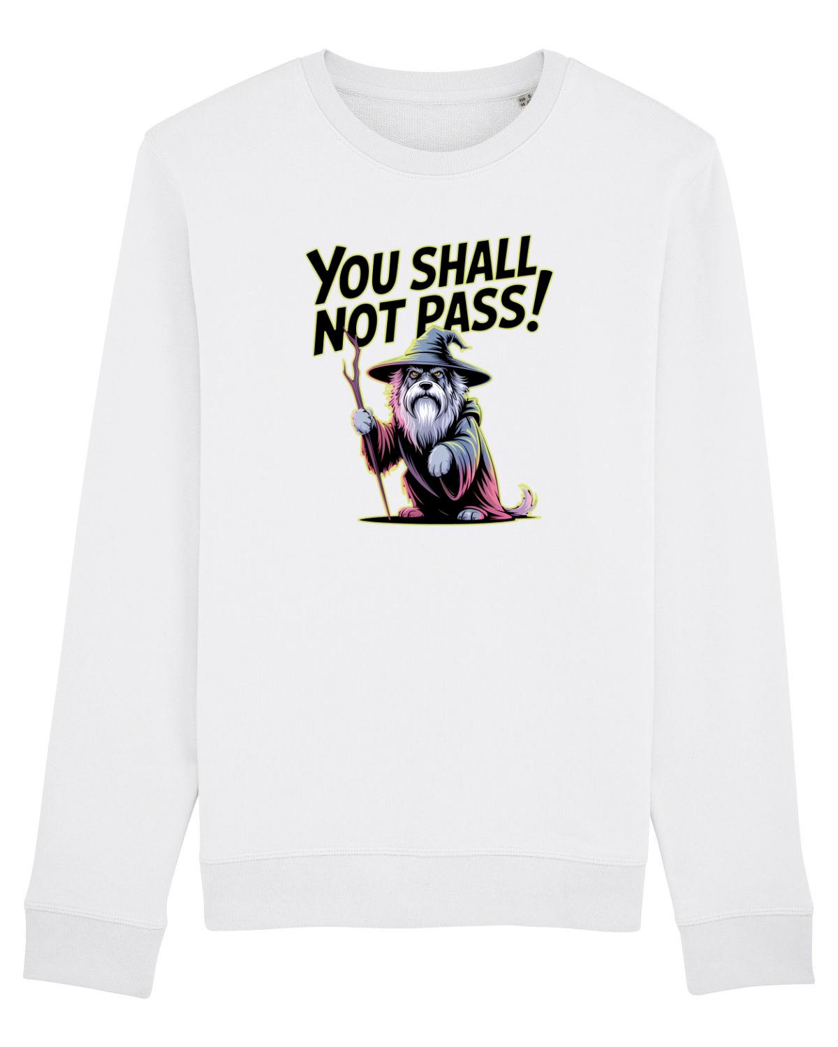 Bluză mânecă lungă Unisex Rise White