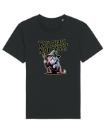 YOU SHALL NOT PASS! NU VEI TRECE! caine de paza / protectie Tricou mânecă scurtă Unisex Rocker