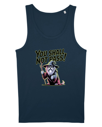 YOU SHALL NOT PASS! NU VEI TRECE! caine de paza / protectie Navy