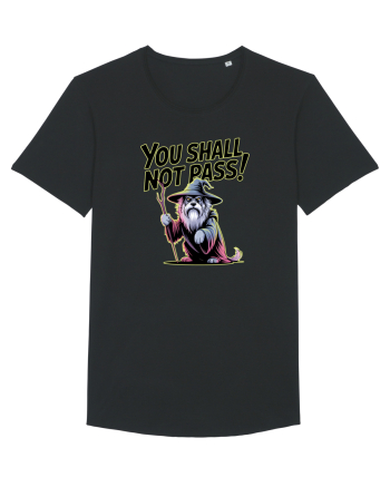 YOU SHALL NOT PASS! NU VEI TRECE! caine de paza / protectie Black