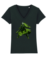 CTRL + ALT + DEL YOUR REALITY - STERGE-TI REALITATEA 2 Tricou mânecă scurtă guler V Damă Evoker