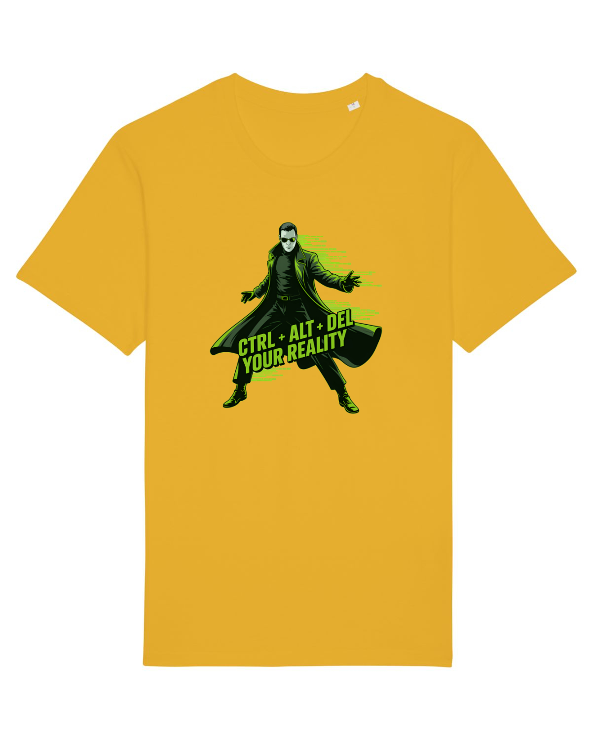 Tricou mânecă scurtă Unisex Rocker Spectra Yellow