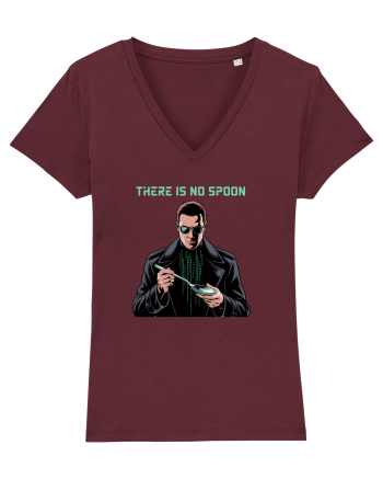 THERE IS NO SPOON - LINGURA NU EXISTA Burgundy