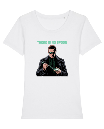 THERE IS NO SPOON - LINGURA NU EXISTA White