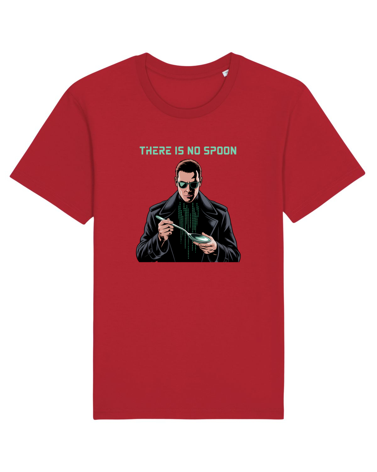 Tricou mânecă scurtă Unisex Rocker Red
