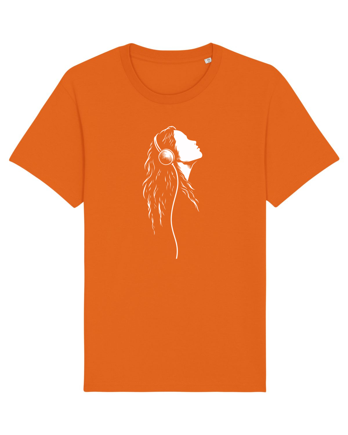 Tricou mânecă scurtă Unisex Rocker Bright Orange