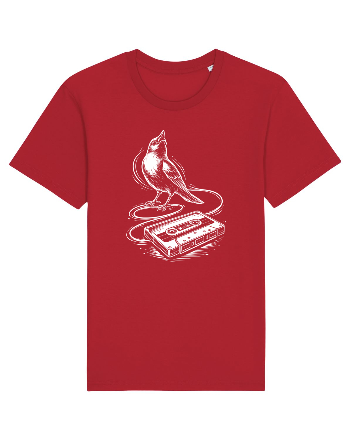 Tricou mânecă scurtă Unisex Rocker Red