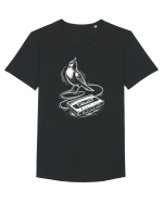 Cântec Înregistrat în Amintiri Tricou mânecă scurtă guler larg Bărbat Skater