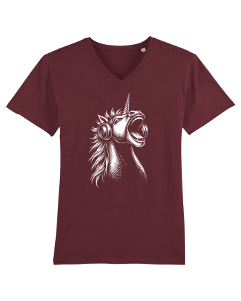 Urletul Unicornului Electric Burgundy