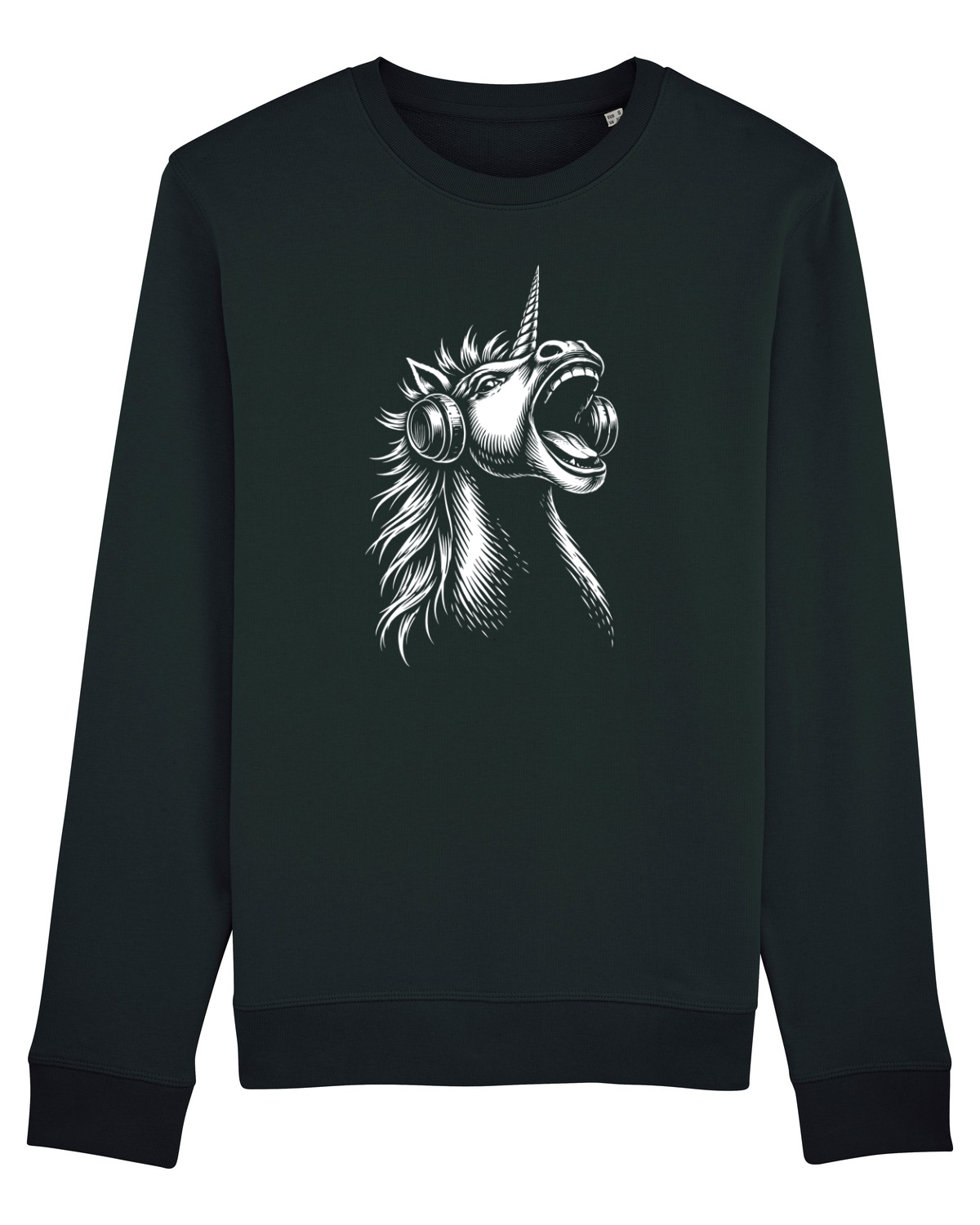 Bluză mânecă lungă Unisex Rise Black