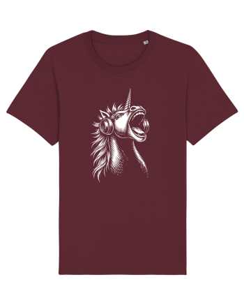 Urletul Unicornului Electric Burgundy