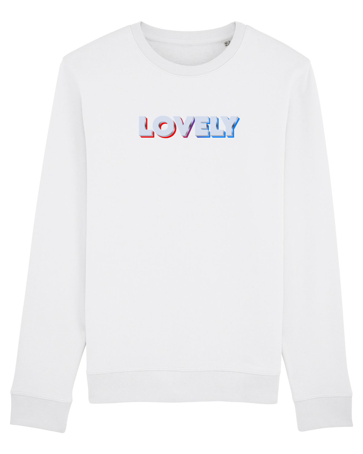 Bluză mânecă lungă Unisex Rise White