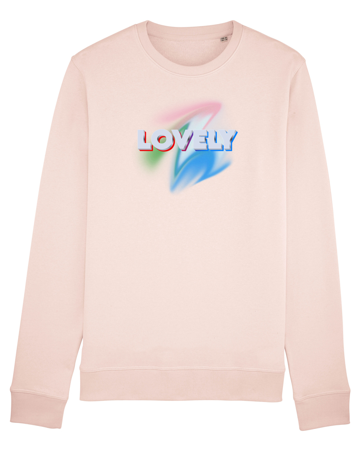 Bluză mânecă lungă Unisex Rise Candy Pink