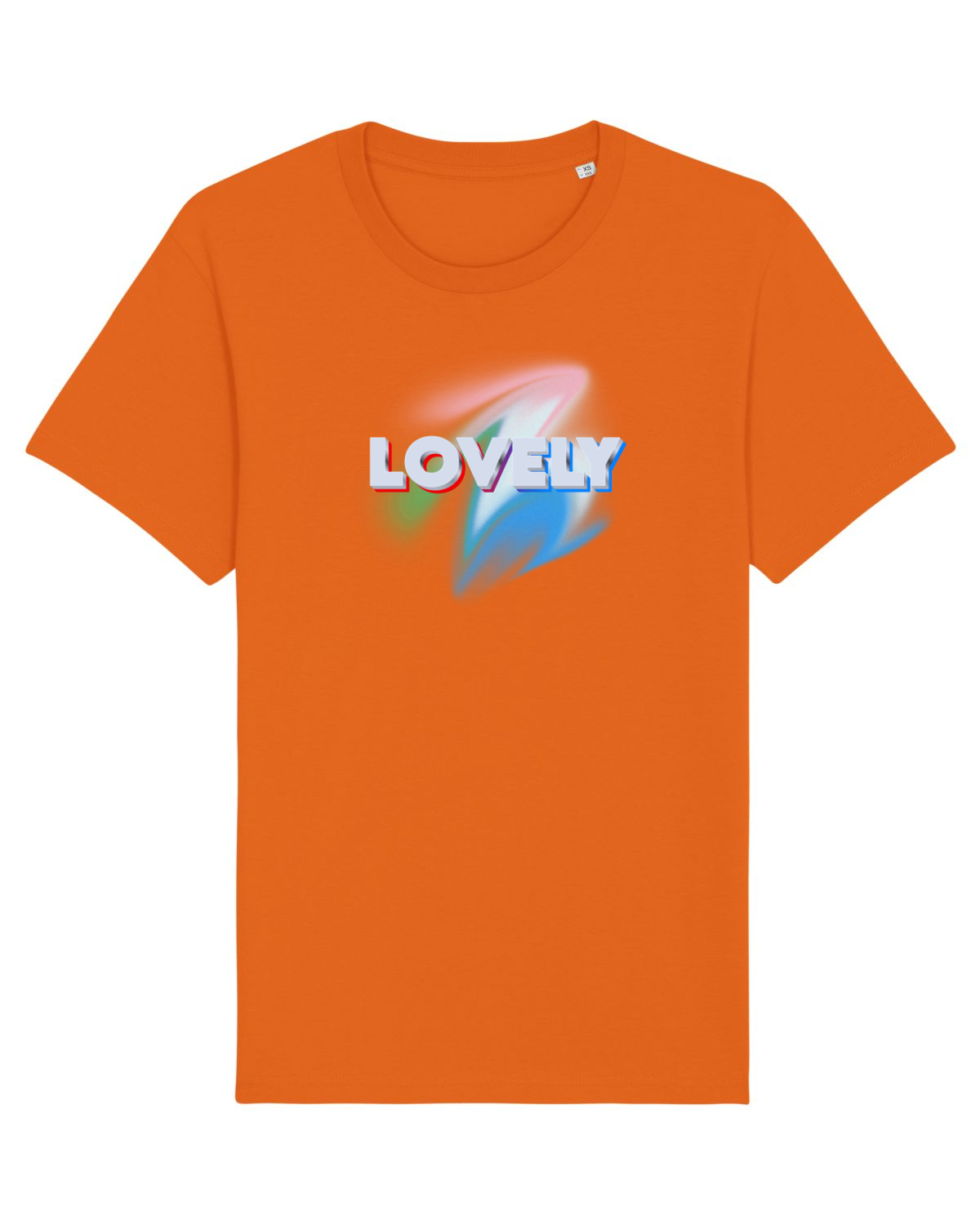 Tricou mânecă scurtă Unisex Rocker Bright Orange