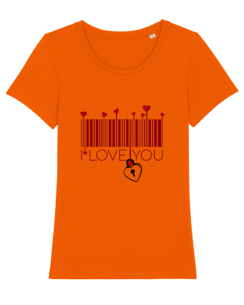 I love you Bright Orange