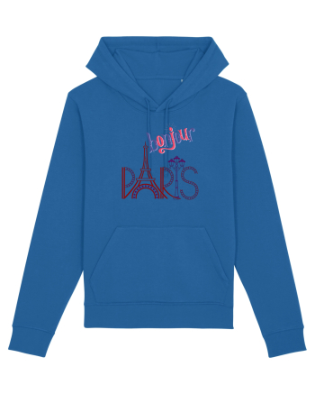 Bonjour Paris  Royal Blue
