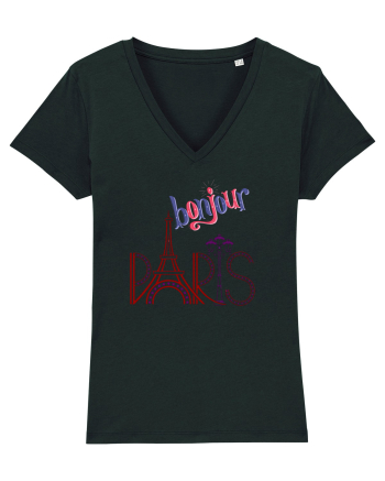 Bonjour Paris  Black