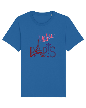Bonjour Paris  Royal Blue