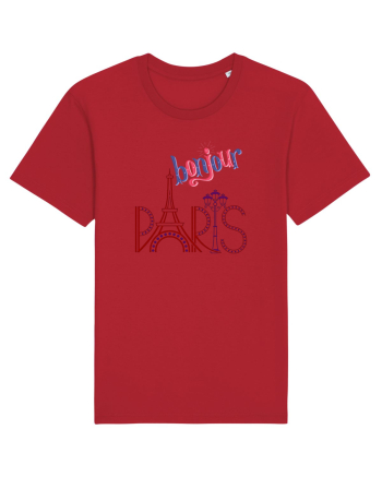 Bonjour Paris  Red
